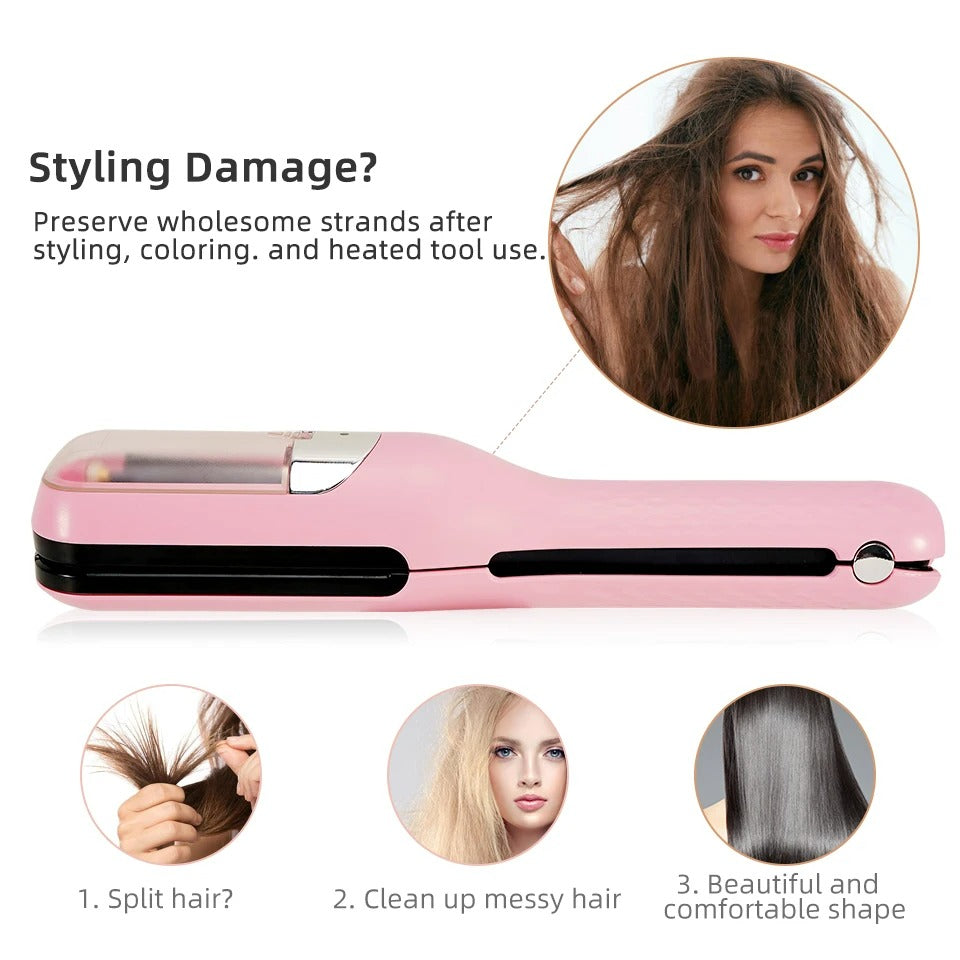 Rechargeable 2 In 1 Trimmer Hair Curler