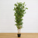 6’ Bamboo Artificial Tree - SELFTRITSS   