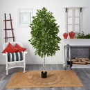 6’ Birch Artificial Tree with Natural White Trunk - SELFTRITSS   