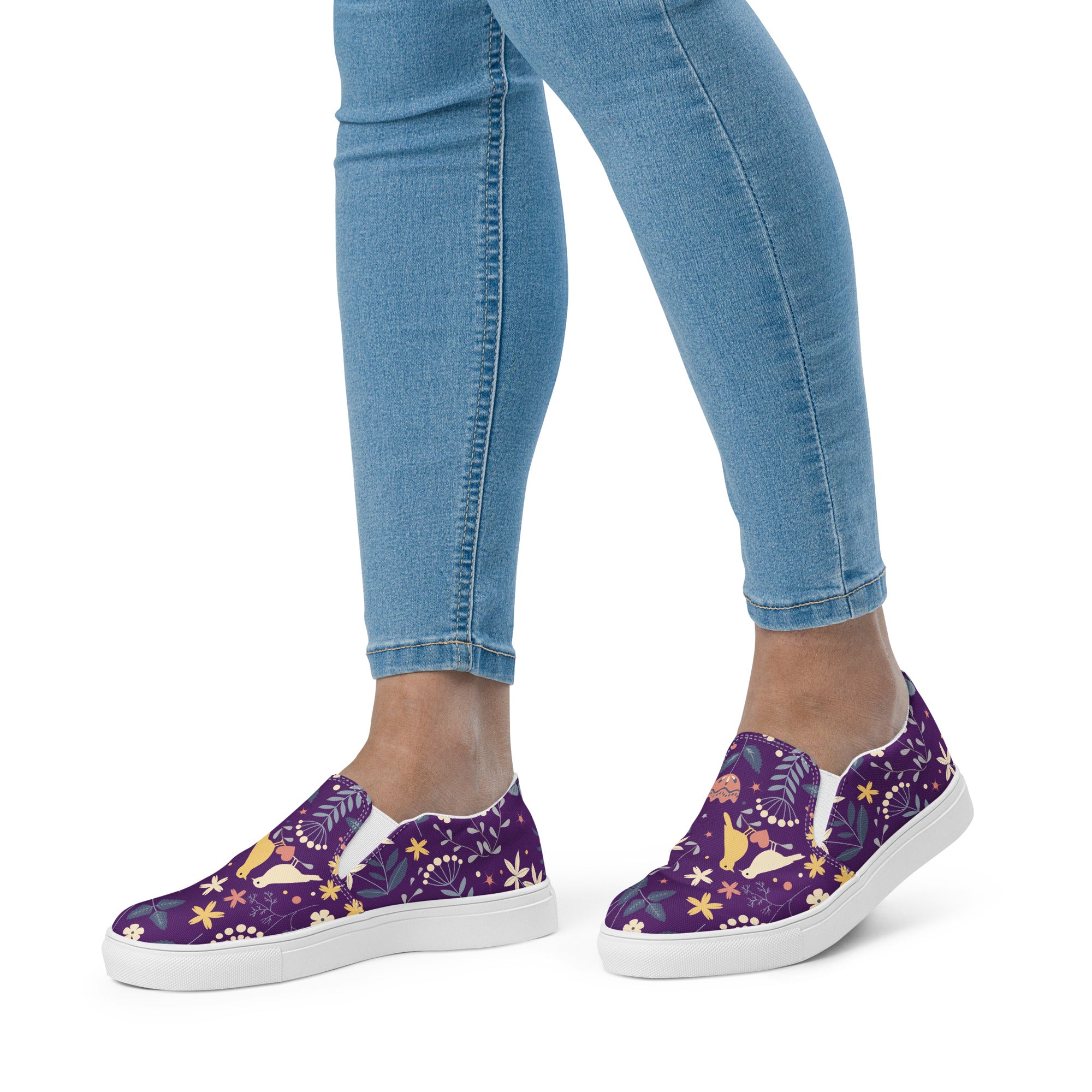 Women’s slip-on canvas shoes - SELFTRITSS