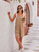 Spaghetti Strap Romper with Pockets - SELFTRITSS