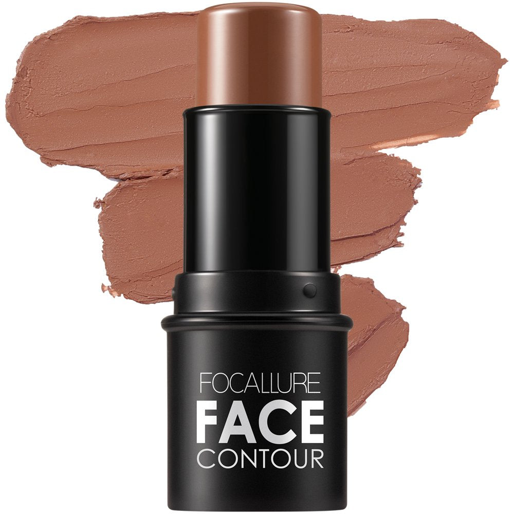 Cream Contour Stick, Professional Face Shaping & Contouring Stick Makeup,Coffee - SELFTRITSS