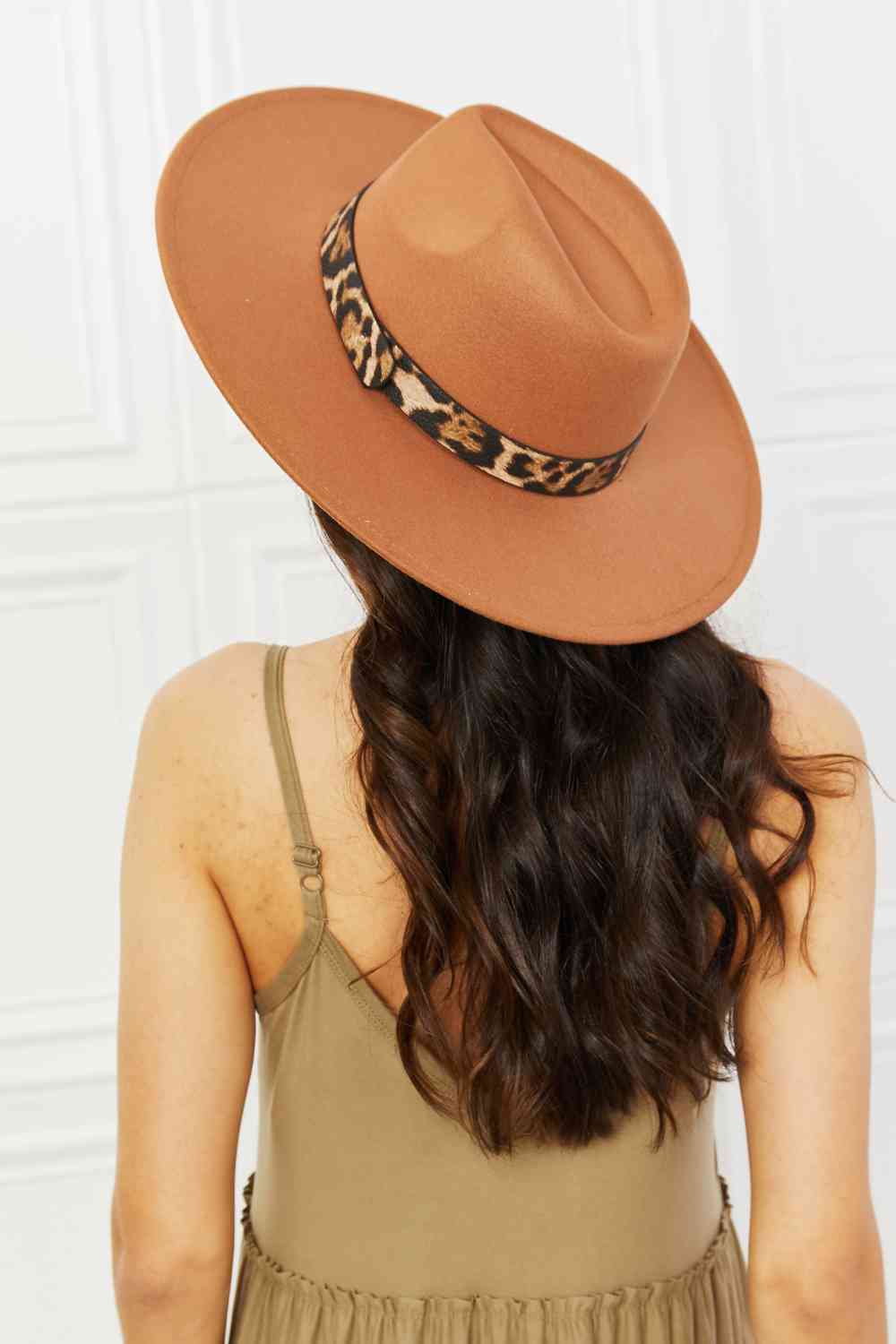 Fame In The Wild Leopard Detail Fedora Hat - SELFTRITSS