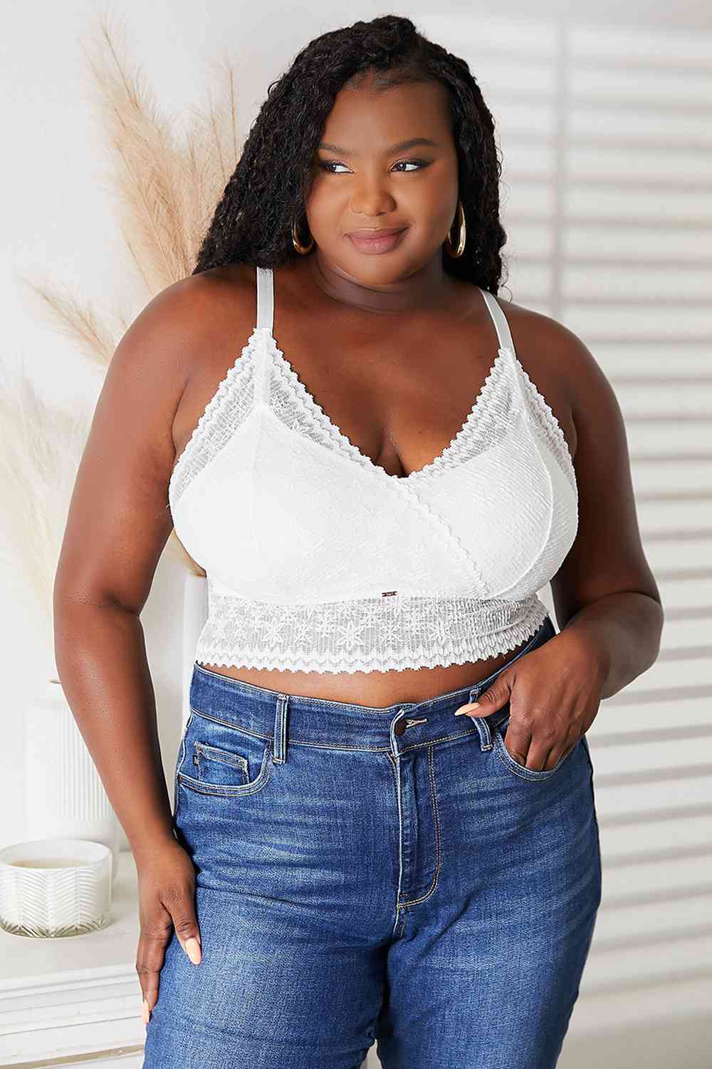 JadyK Skye Full Size Lace Bralette - SELFTRITSS