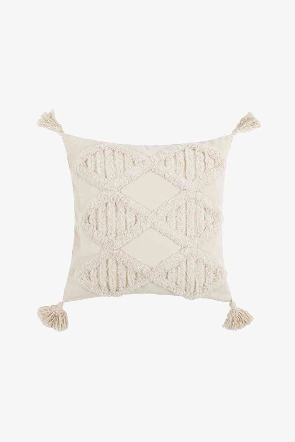 Fringe Decorative Throw Pillow Case - SELFTRITSS   