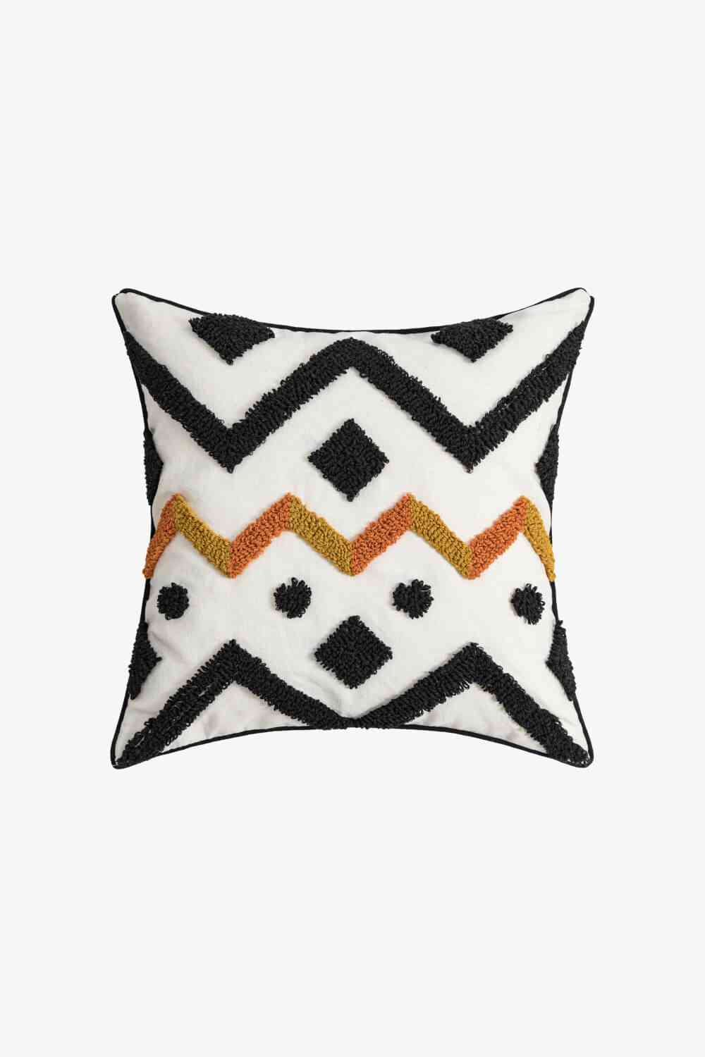 Geometric Embroidered Decorative Throw Pillow Case - SELFTRITSS   