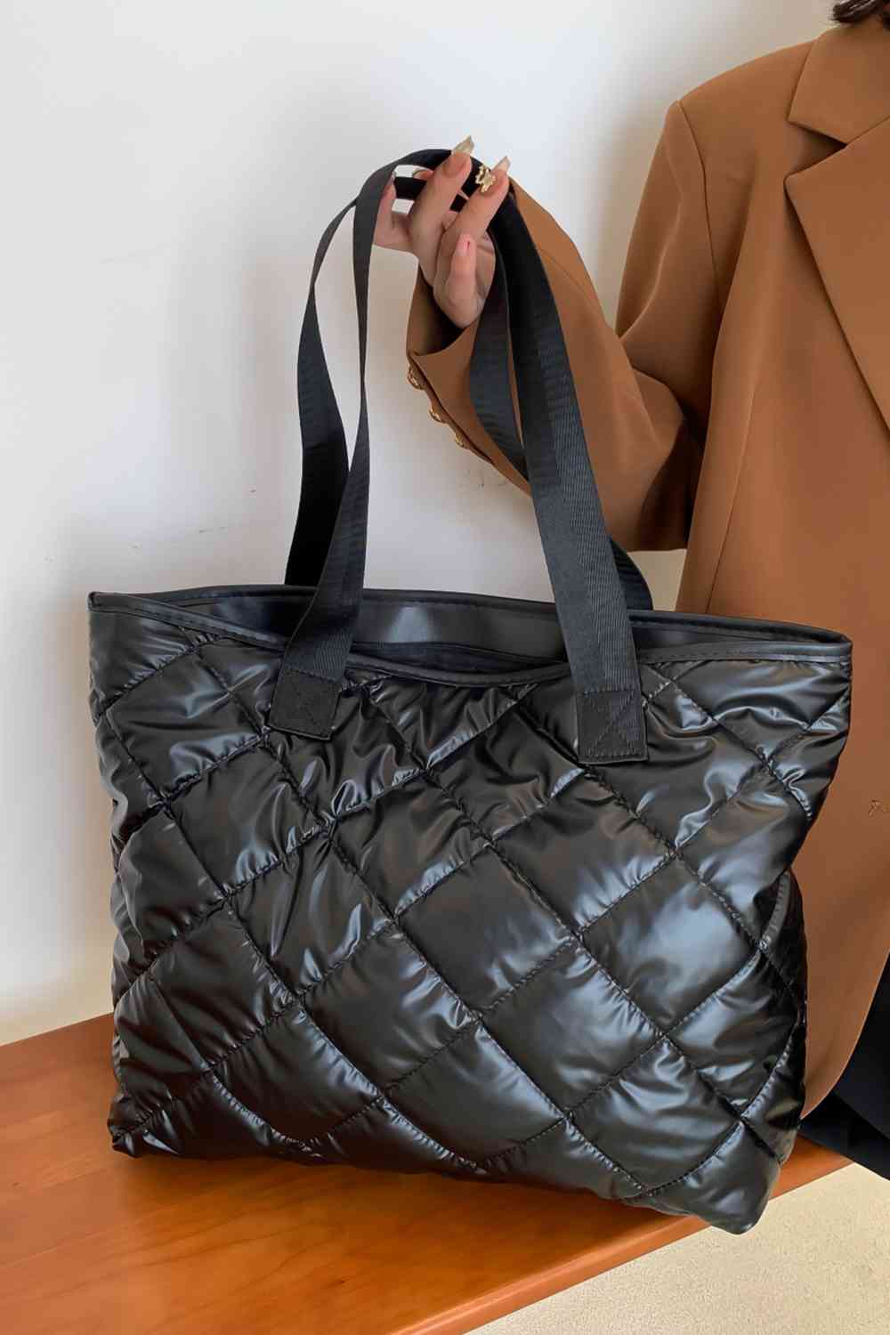 PU Leather Tote Bag - SELFTRITSS