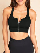 Crisscross Zip Up Active Tank - SELFTRITSS   