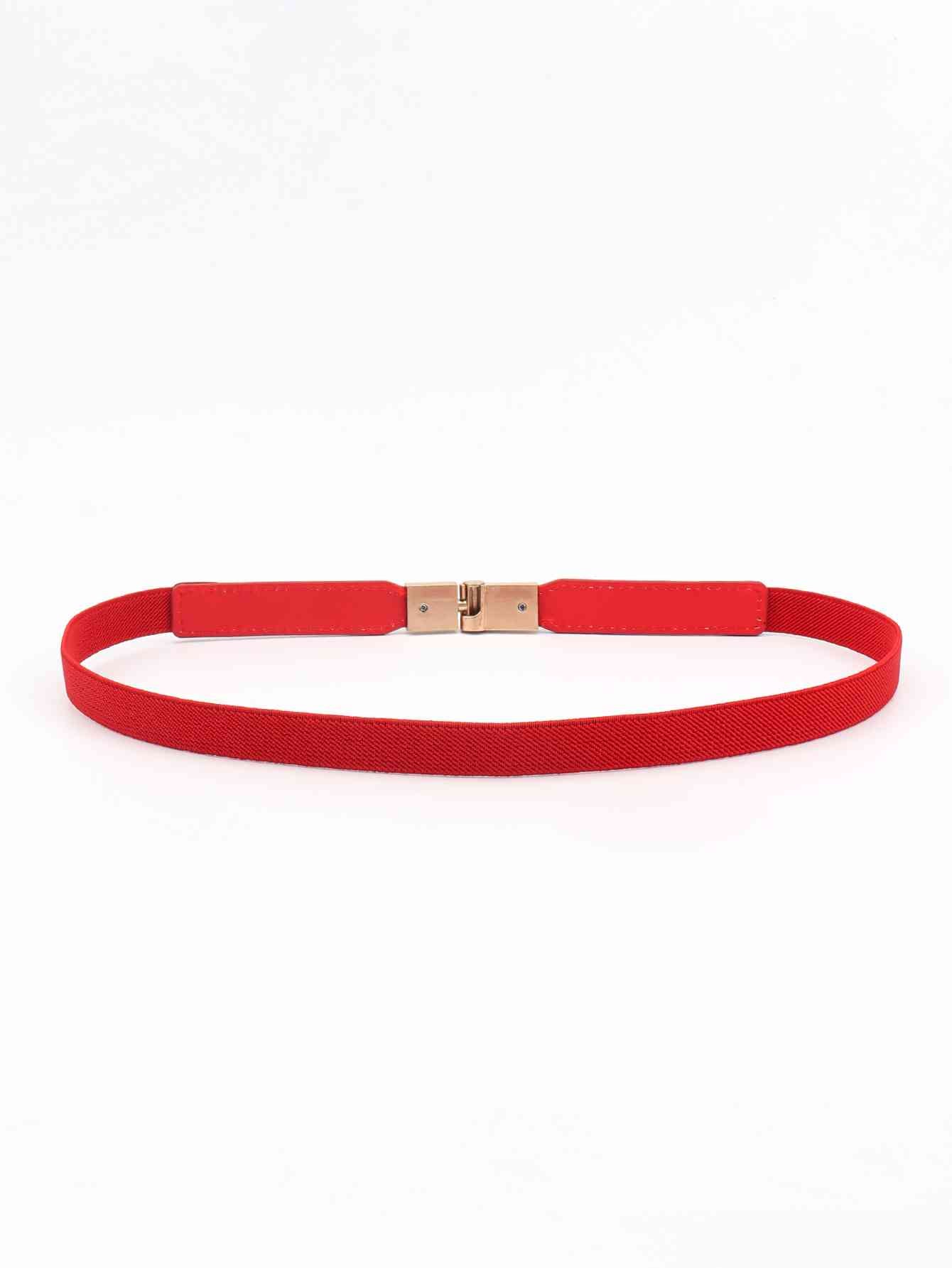 PU Elastic Skinny Belt - SELFTRITSS