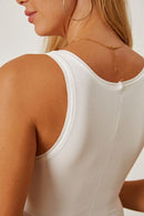 Square Neck Wide Strap Tank - SELFTRITSS