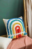 Multicolored Decorative Throw Pillow Case - SELFTRITSS   