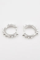 925 Sterling Silver Huggie Earrings - SELFTRITSS
