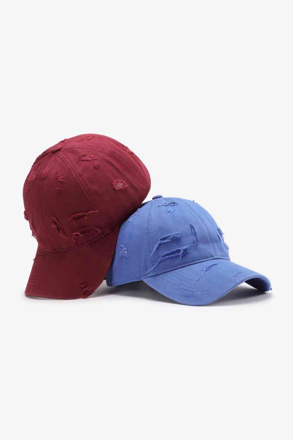 Distressed Adjustable Baseball Cap - SELFTRITSS   