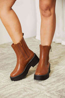 Forever Link Side Zip Platform Boots - SELFTRITSS