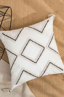 Geometric Embroidered Decorative Throw Pillow Case - SELFTRITSS   