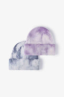 Tie-Dye Ribbed Cuffed Beanie - SELFTRITSS   