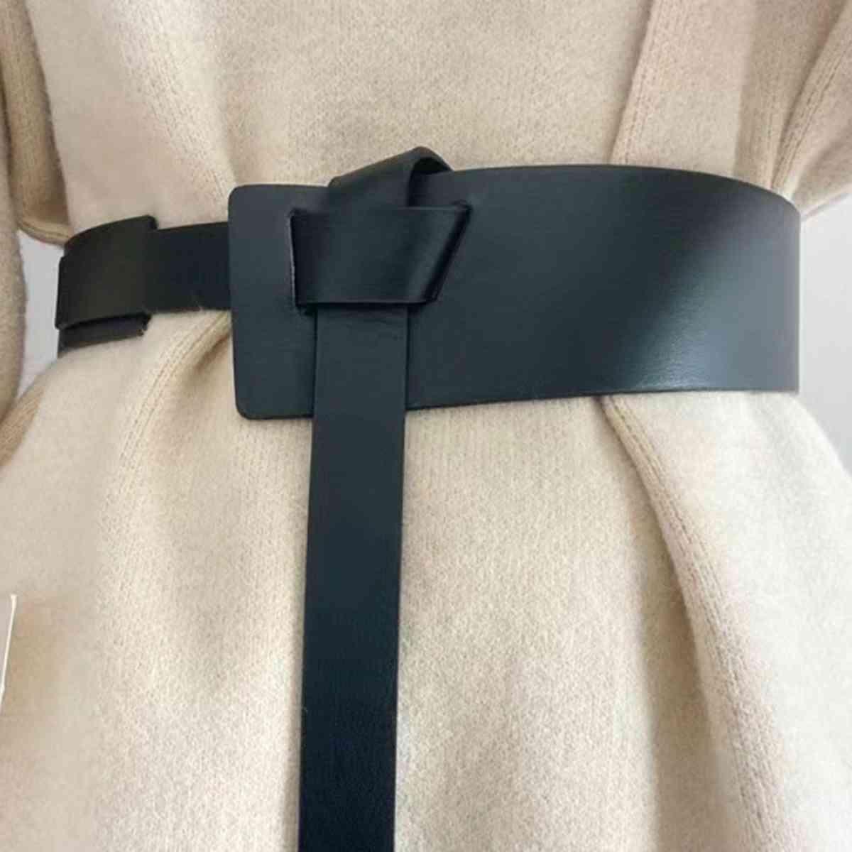 Knot Detail PU Belt - SELFTRITSS