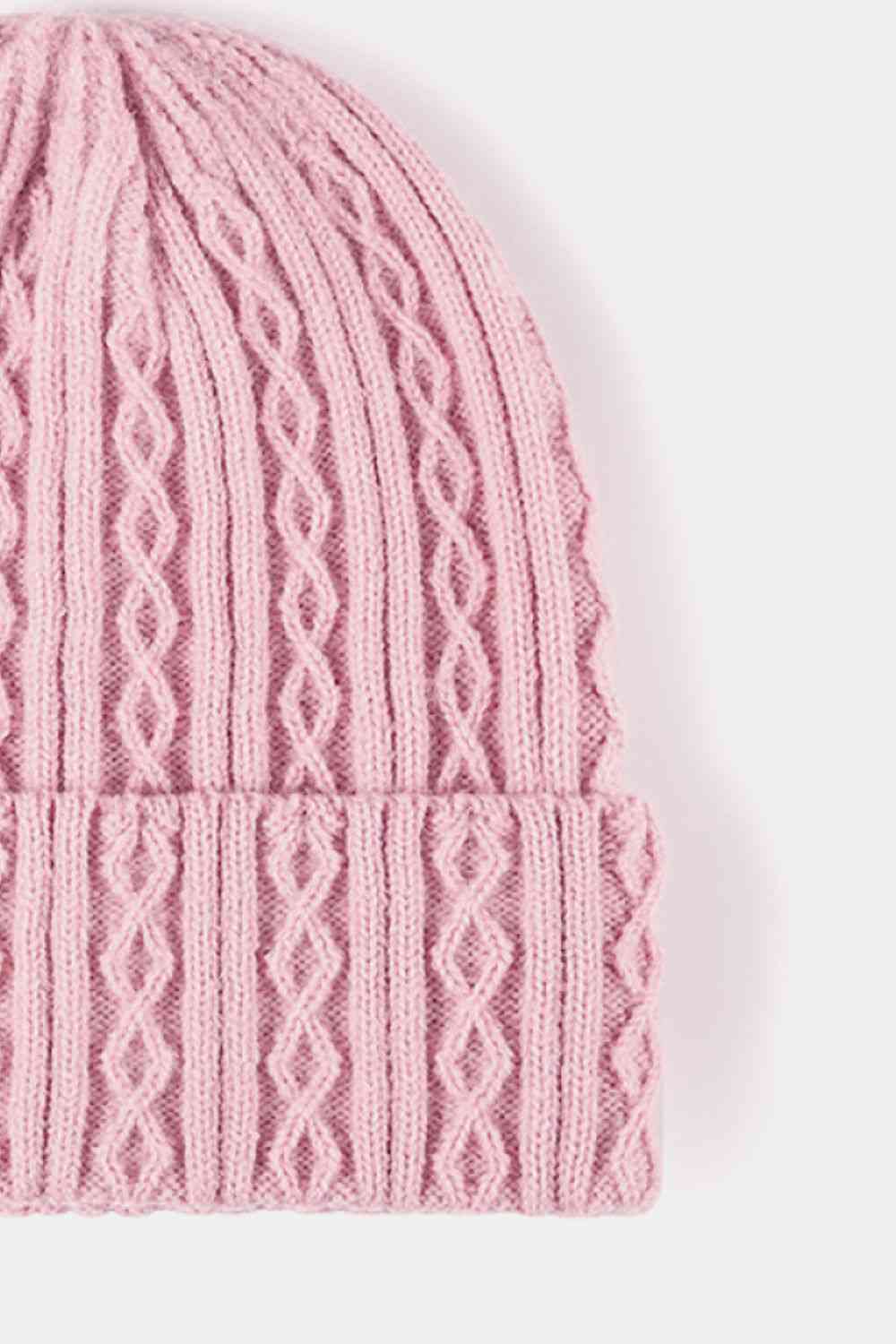 Mixed Knit Cuff Beanie - SELFTRITSS