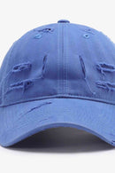 Distressed Adjustable Baseball Cap - SELFTRITSS