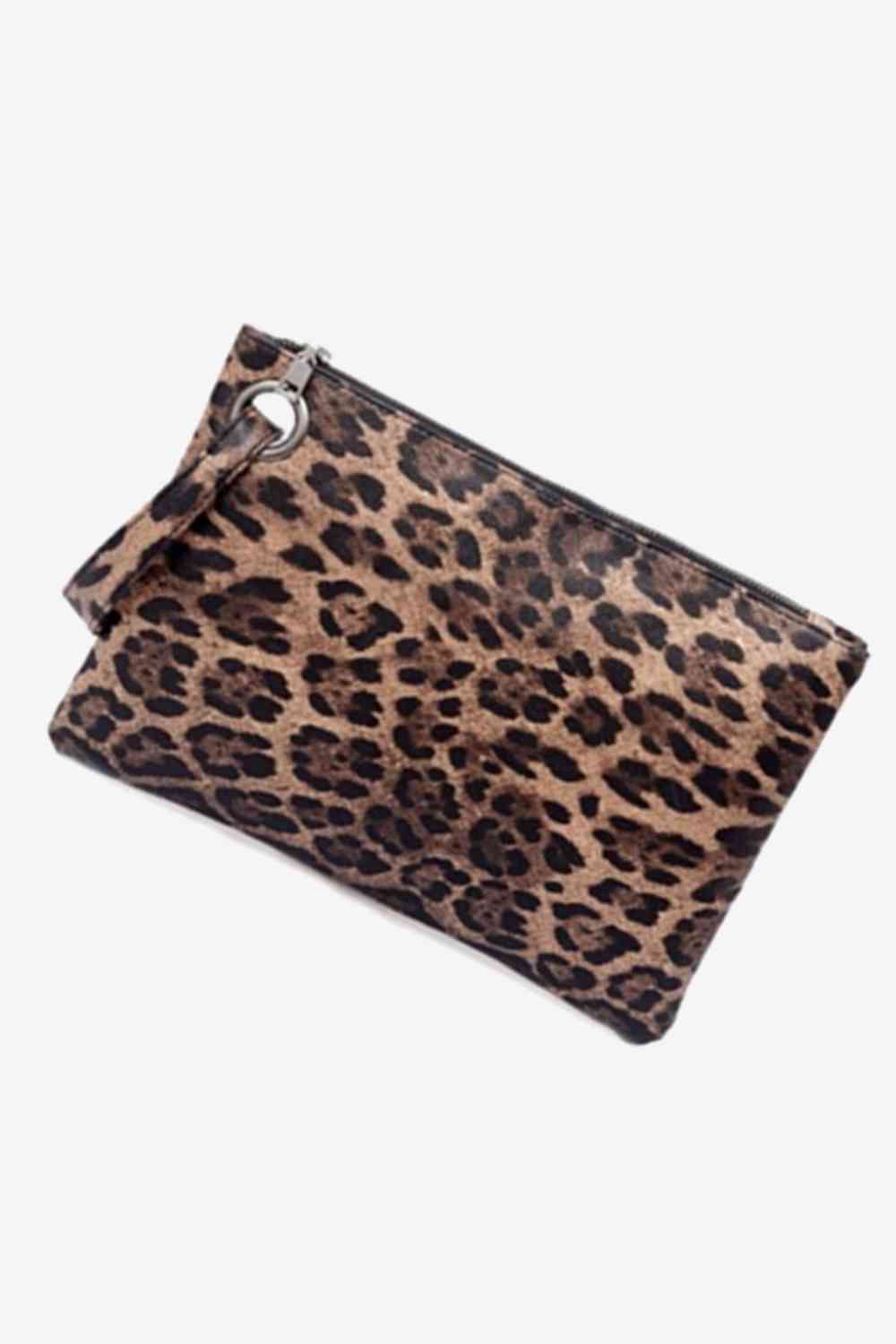 Leopard PU Leather Clutch - SELFTRITSS