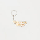 Letter Wooden Key Chain - SELFTRITSS   