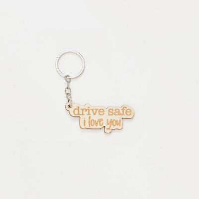 Letter Wooden Key Chain - SELFTRITSS   