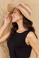 Fame Protect Me Vivid Glow Straw Sun Hat - SELFTRITSS