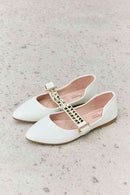 Forever Link Pointed Toe Studded Ballet Flats - SELFTRITSS   