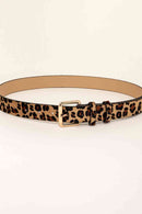 Leopard PU Leather Belt - SELFTRITSS