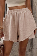 Layered Elastic Waist Shorts - SELFTRITSS