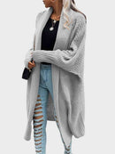 Open Front Long Sleeve Cardigan - SELFTRITSS