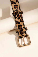 Leopard PU Leather Belt - SELFTRITSS