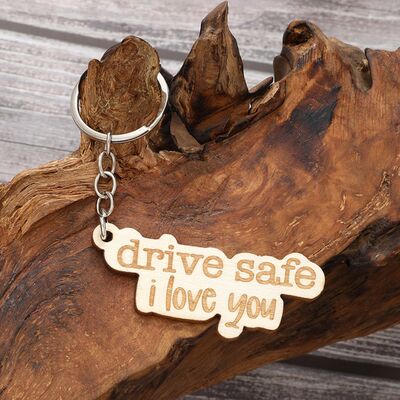 Letter Wooden Key Chain - SELFTRITSS   