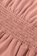 Tied Flounce Sleeve Mini Dress - SELFTRITSS