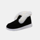 Furry Suede Snow Boots - SELFTRITSS