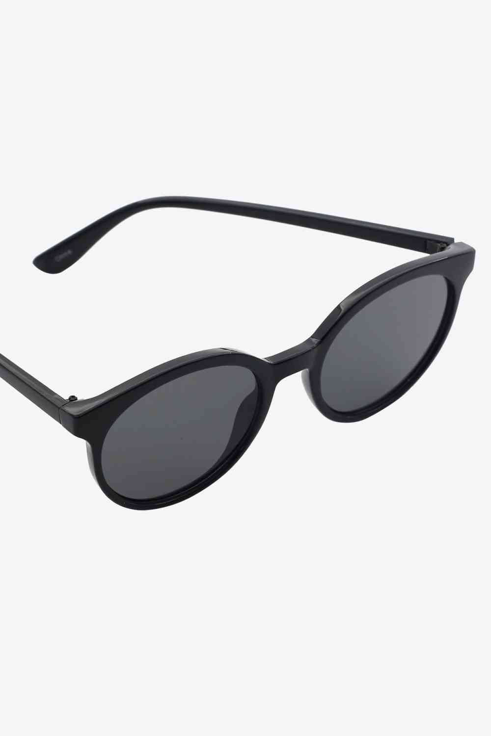 Round Full Rim Polycarbonate Frame Sunglasses - SELFTRITSS