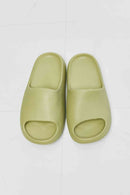 NOOK JOI In My Comfort Zone Slides in Green - SELFTRITSS