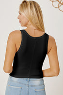 Square Neck Wide Strap Tank - SELFTRITSS