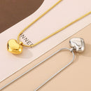 Stainless Steel Heart Pendant Necklace - SELFTRITSS