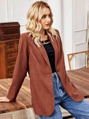 Can't Miss It One-Button Blazer - SELFTRITSS