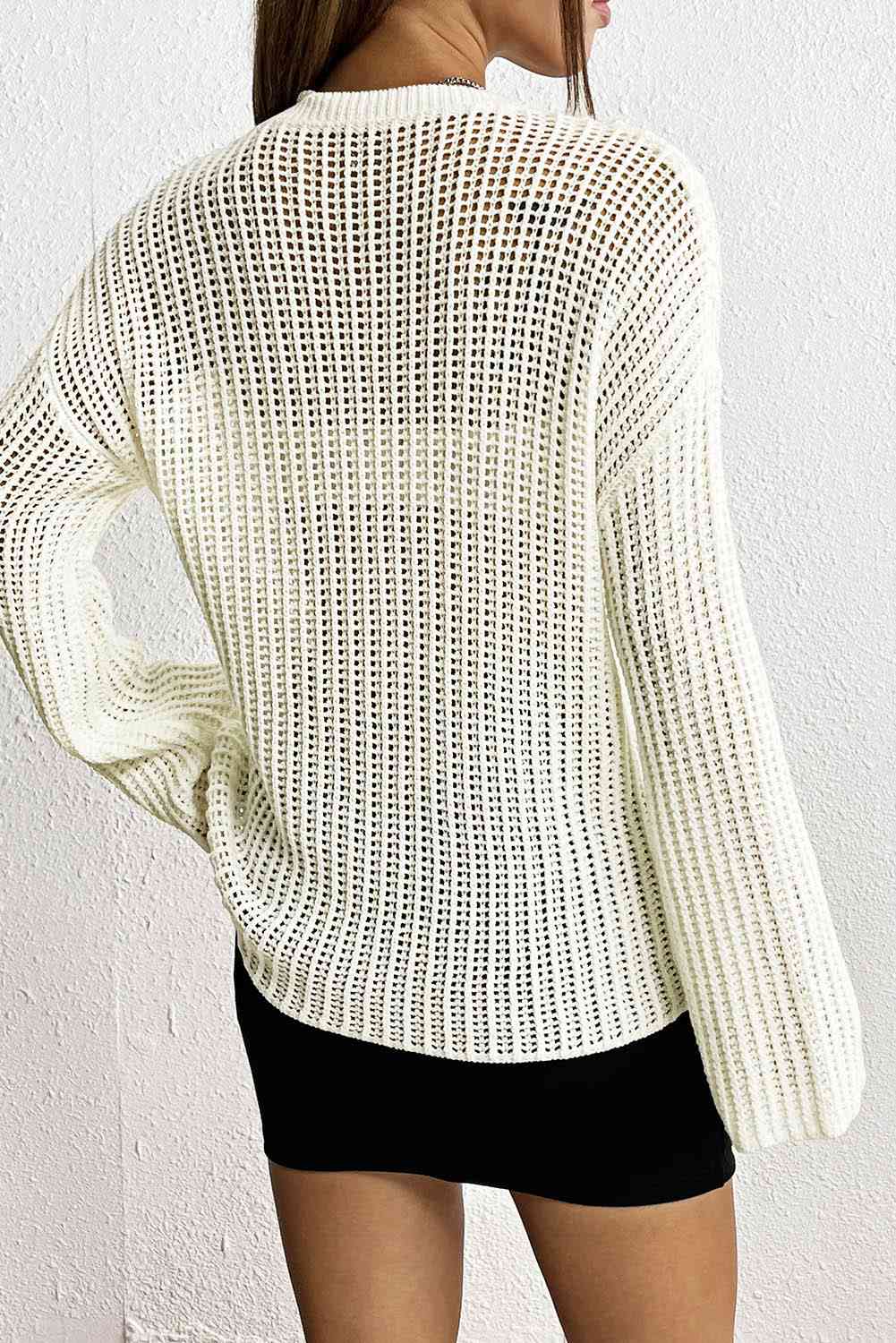Star Rib-Knit Sweater - SELFTRITSS