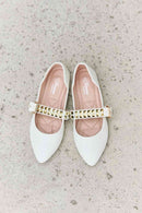 Forever Link Pointed Toe Studded Ballet Flats - SELFTRITSS   