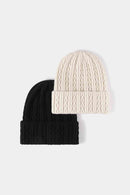 Mixed Knit Cuff Beanie - SELFTRITSS