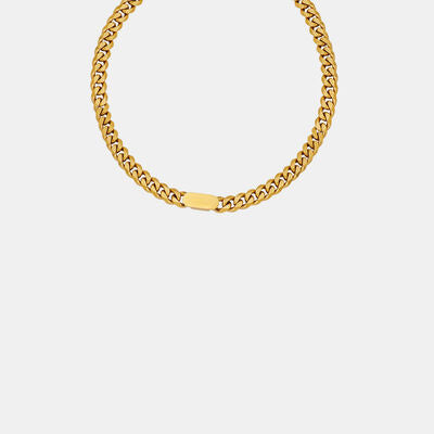 18K Gold-Plated Chain Necklace - SELFTRITSS