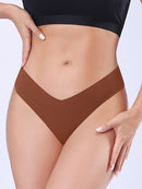 5-Piece Low Waist Seamless Panties - SELFTRITSS