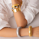 18K Gold-Plated Stainless Steel Bracelet - SELFTRITSS