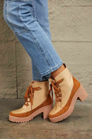 East Lion Corp Lace Up Lug Booties - SELFTRITSS