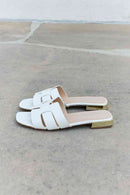 Weeboo Walk It Out Slide Sandals in Icy White - SELFTRITSS