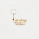 Letter Wooden Key Chain - SELFTRITSS   