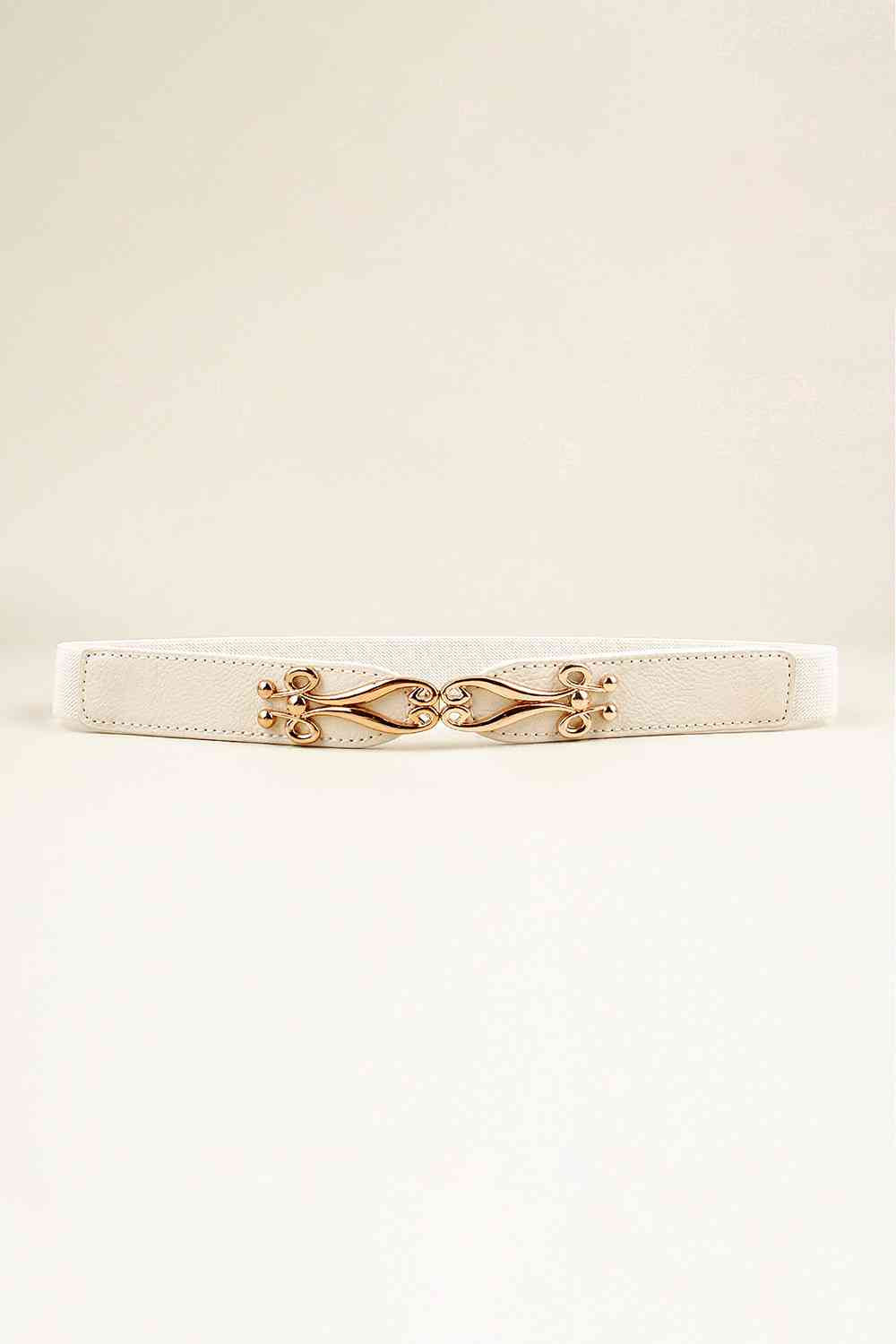 Alloy Buckle Elastic Belt - SELFTRITSS